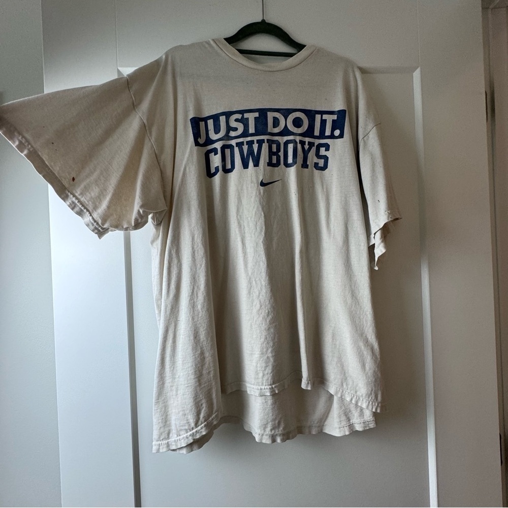 Vintage Dallas Cowboys Nike Tee Shirt XL distressed extra large